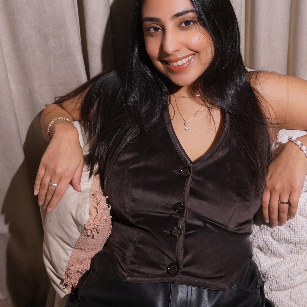 Hot Roast Velvet Vest