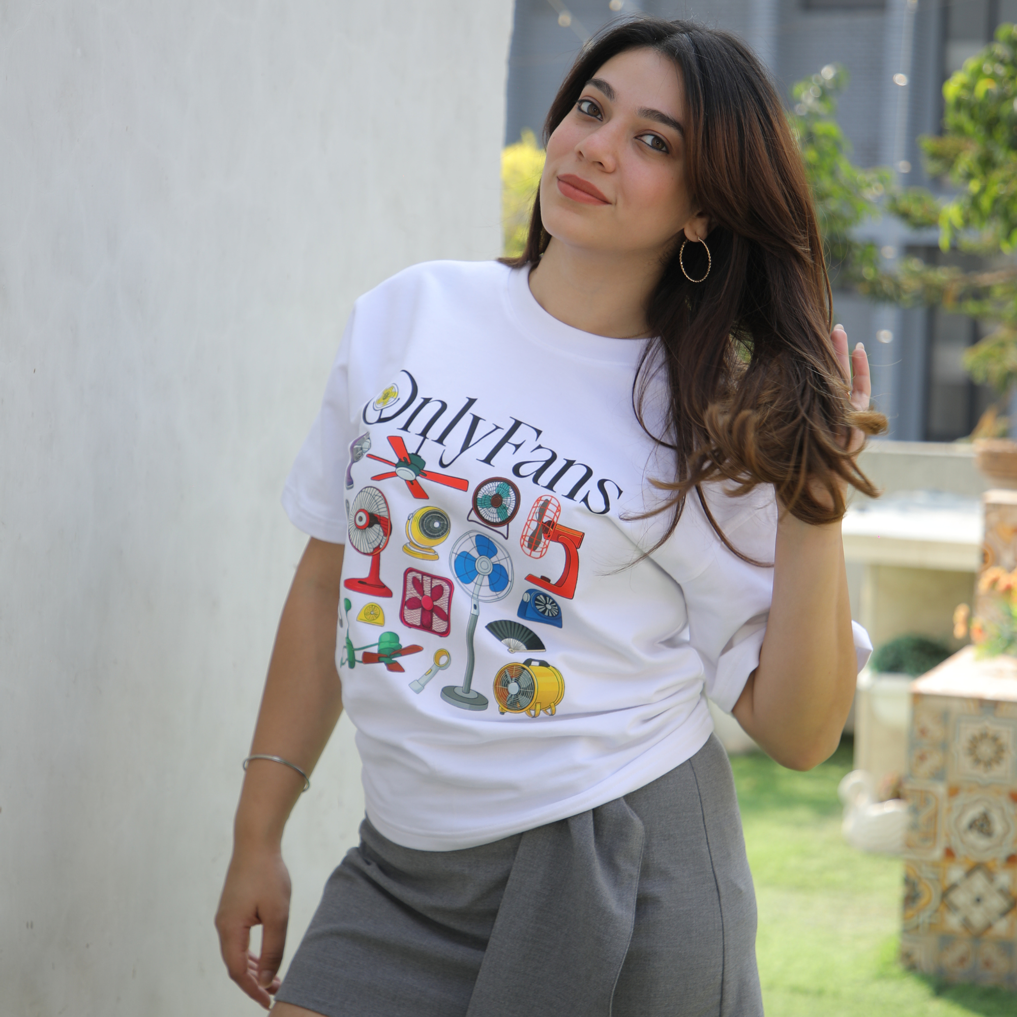 Only Real Fans Oversized Tee