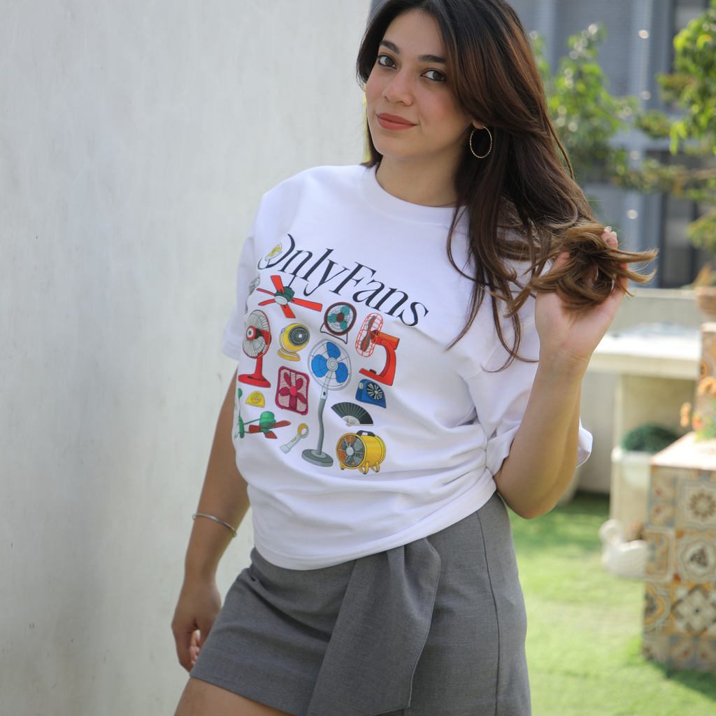 Only Real Fans Oversized Tee