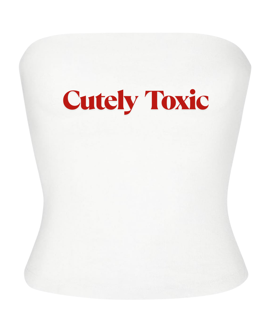 Cutely Toxic Tube Top
