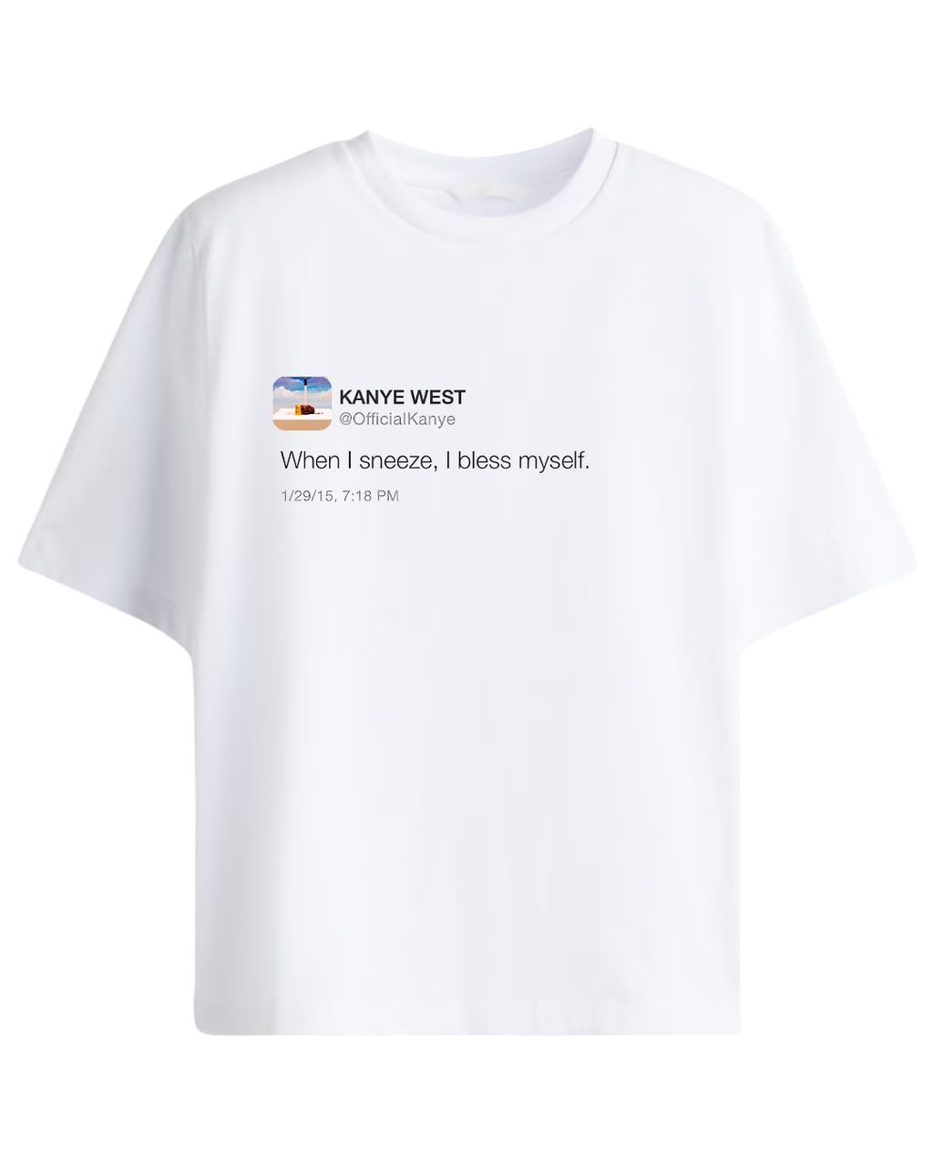 Bless Me Oversized Tee