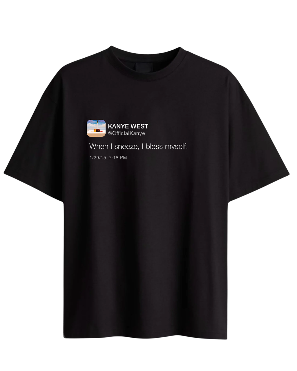 Bless Me Oversized Tee