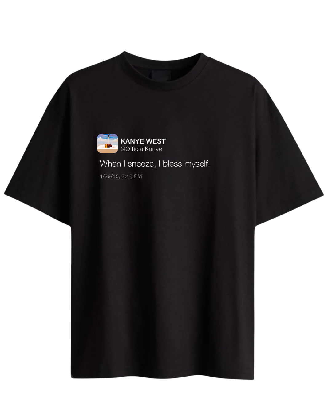 Bless Me Oversized Tee