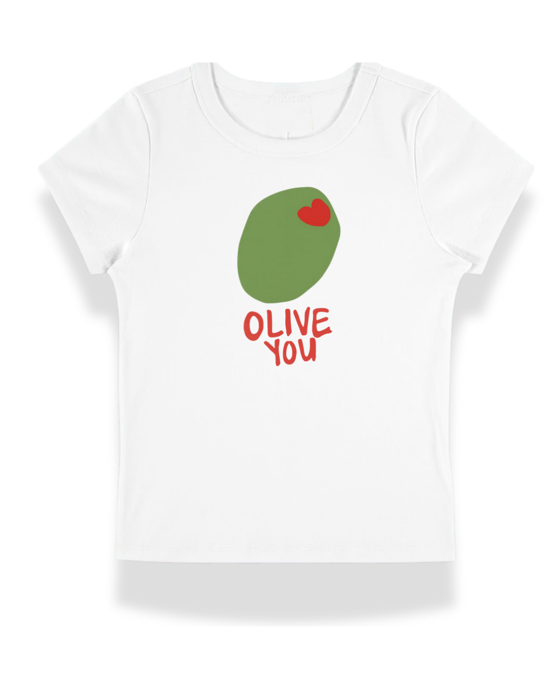 Olive You Baby Tee