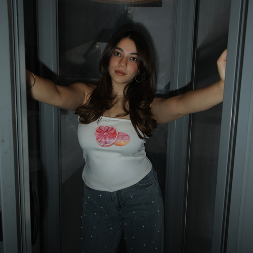 Citrus Siren Tube Top