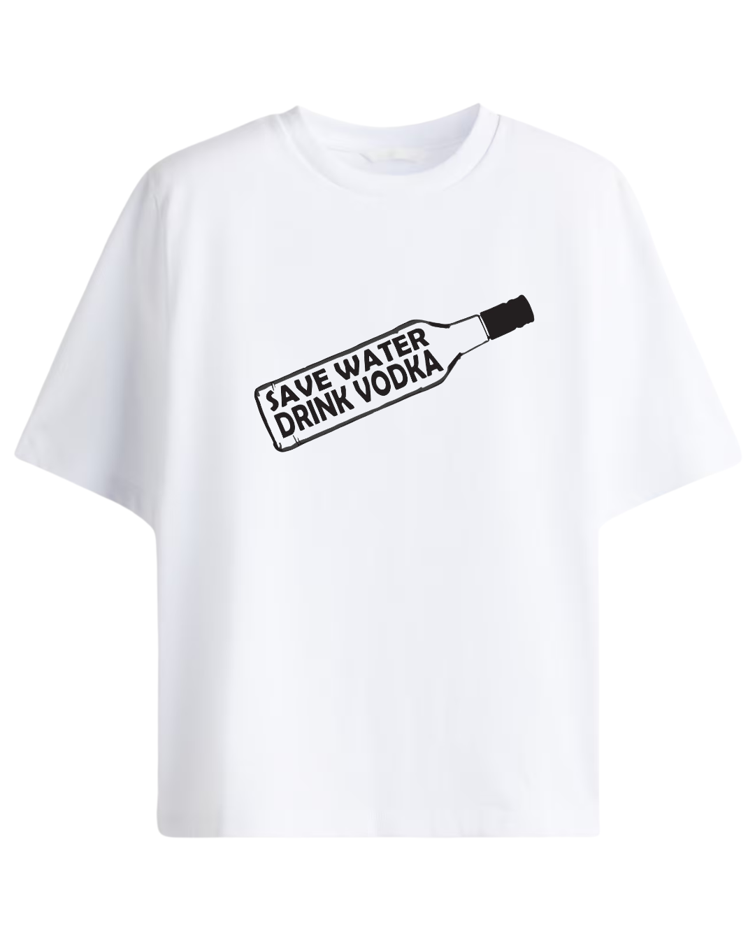 Drink Water Oversized Tee