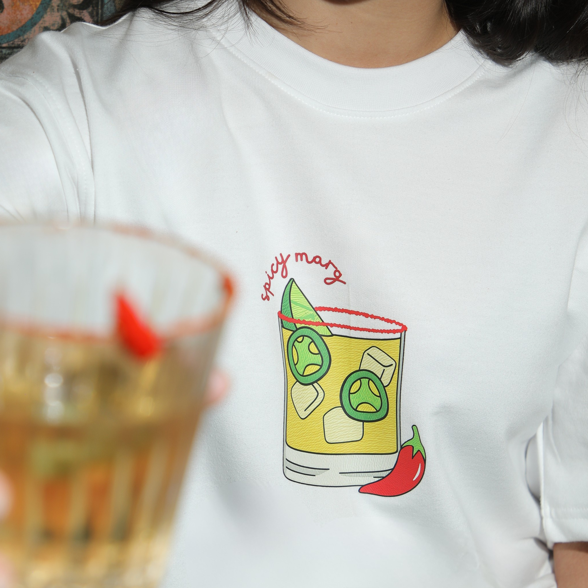 Spicy Marg Oversized Tee