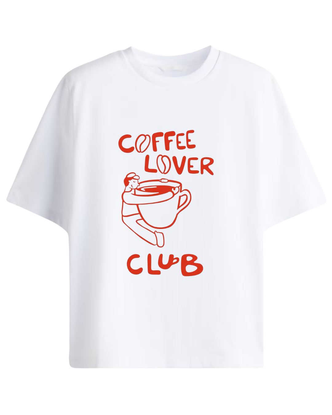 Coffee Lover Oversized Tee
