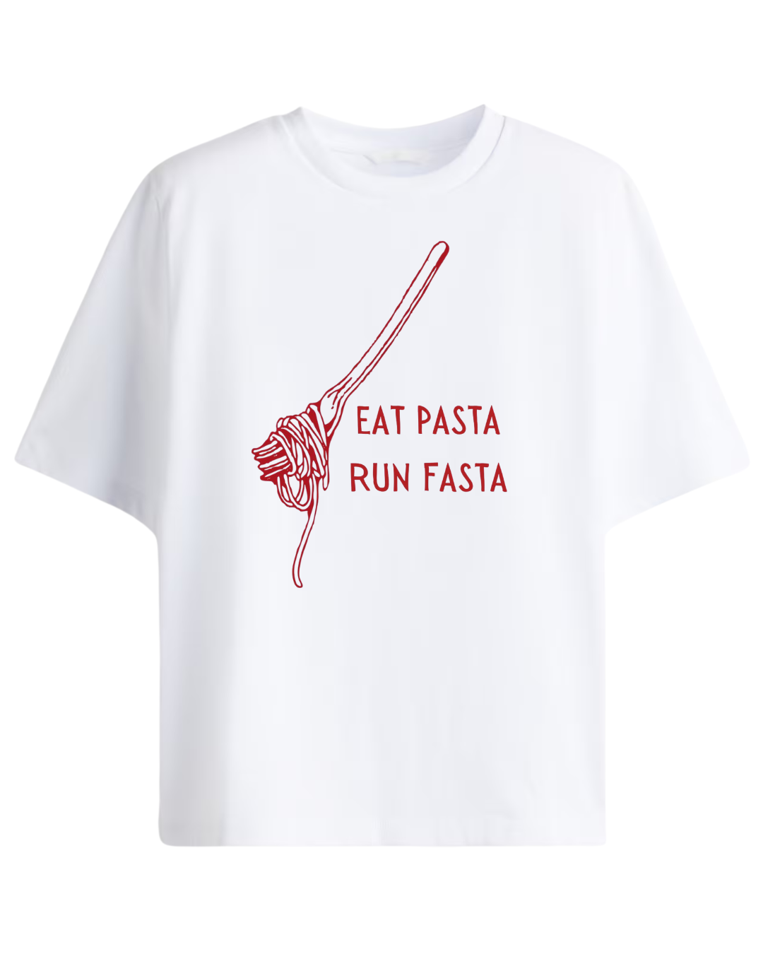 Run Fasta Oversized Tee