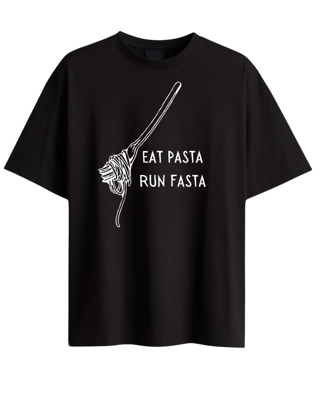 Run Fasta Oversized Tee