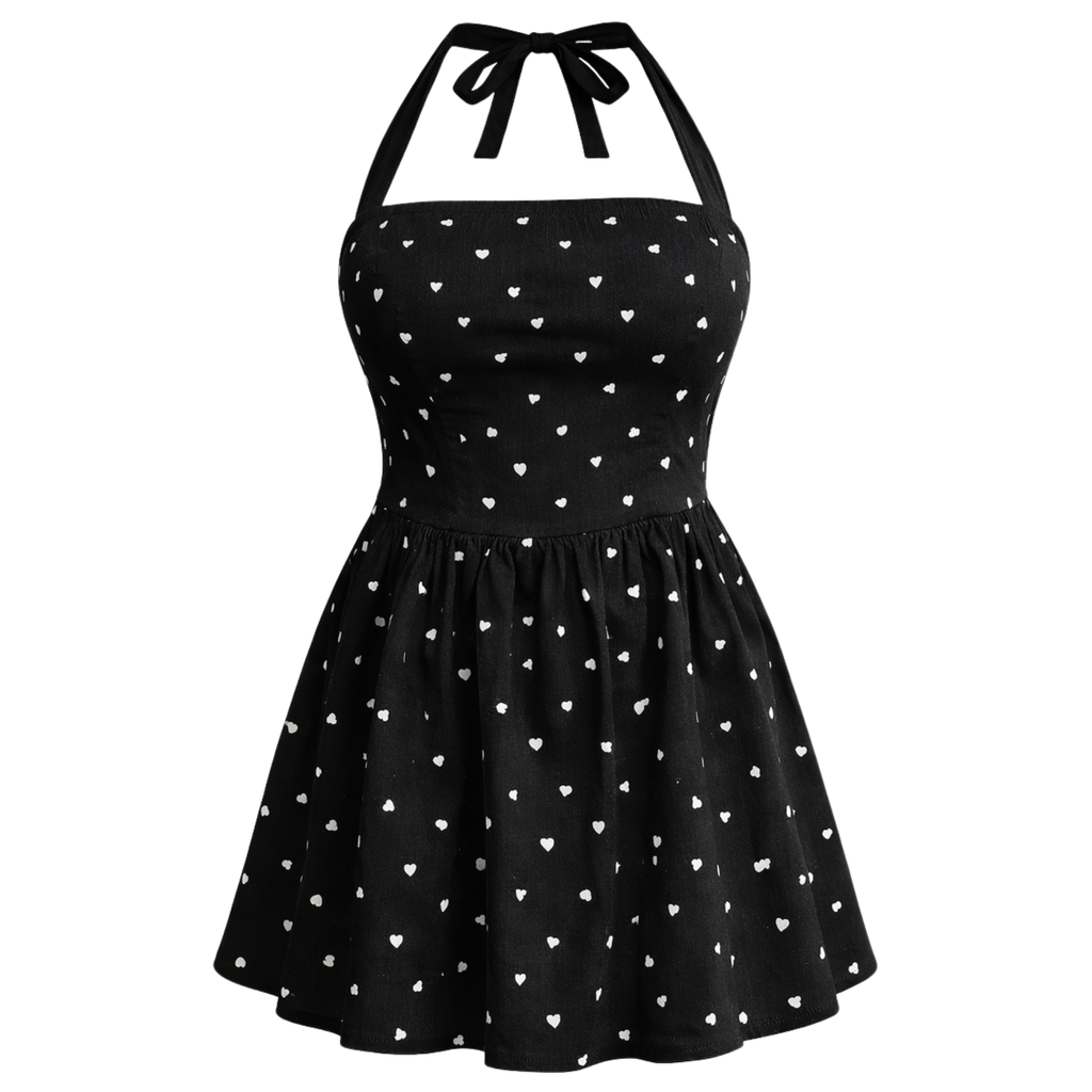 Lil' Hearts Halter Dress