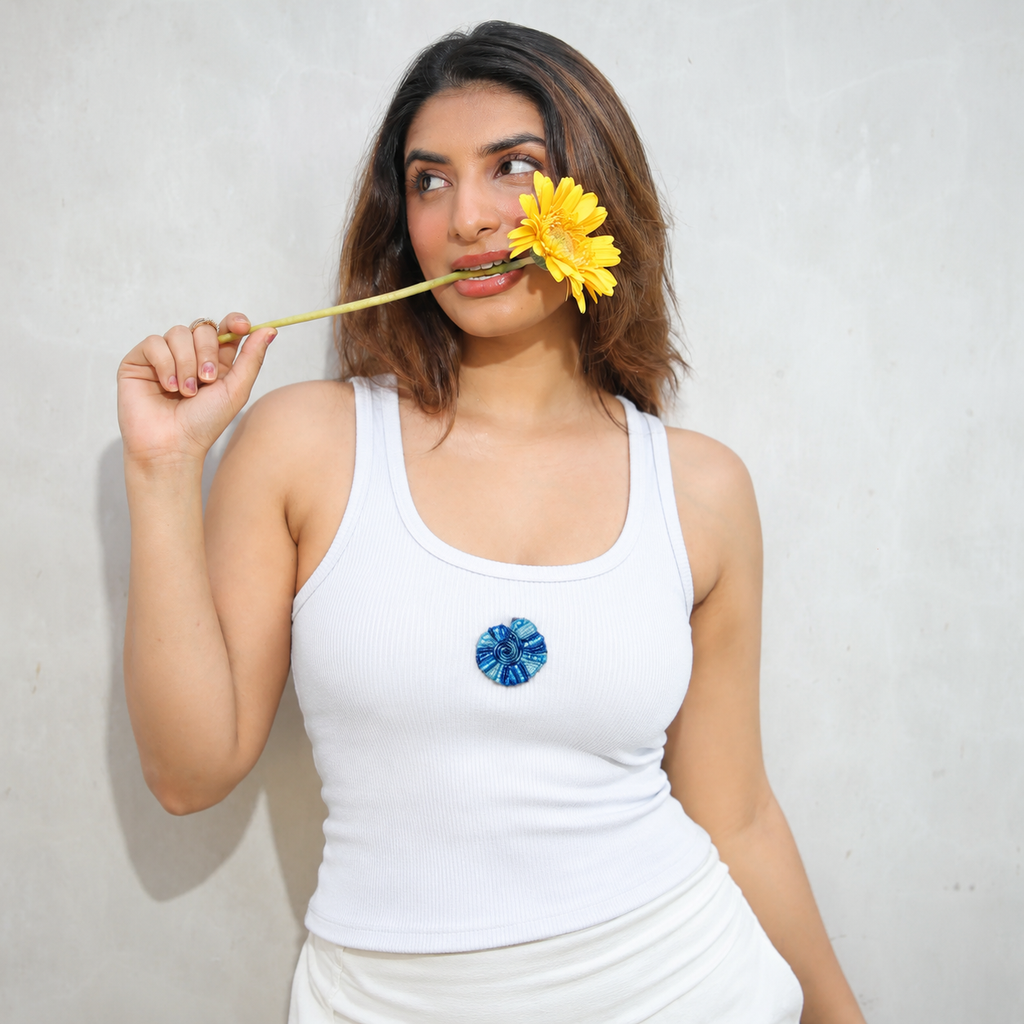 Shell Beaded Tank Top