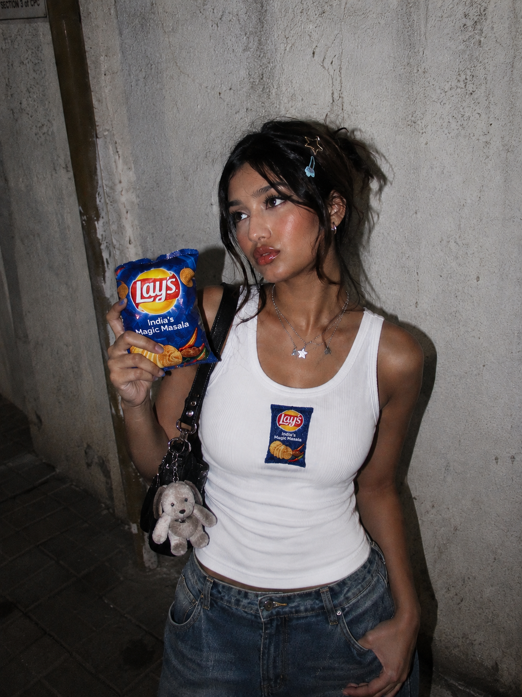 Lays Beaded Tank top