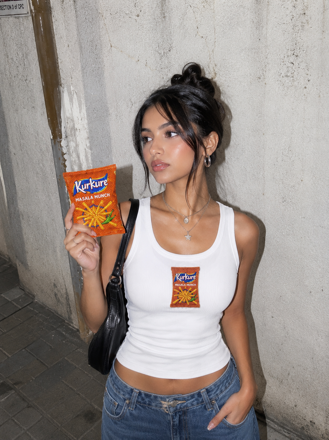 Kurkure Beaded Tank Top