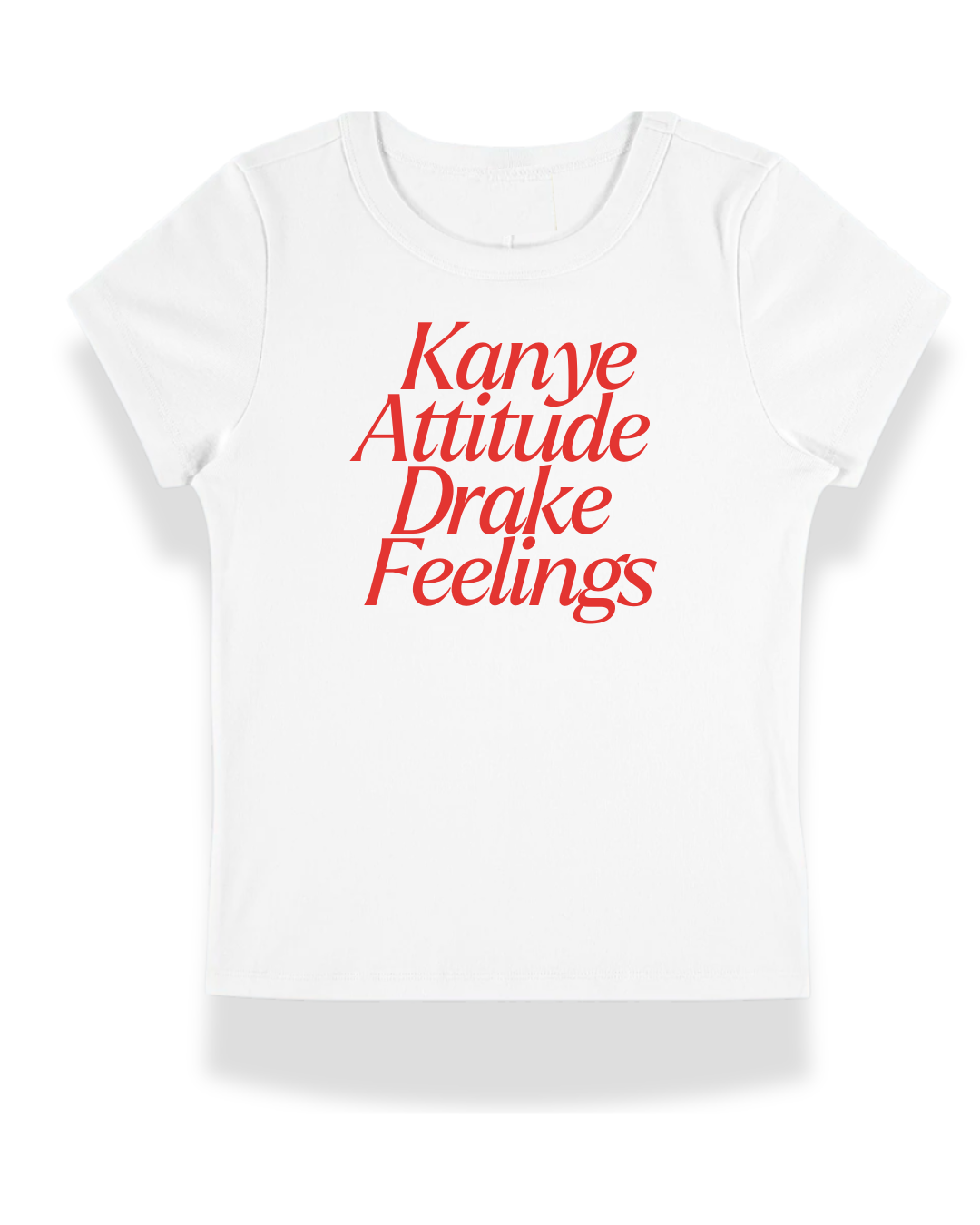 Kanye Attitude Baby Tee