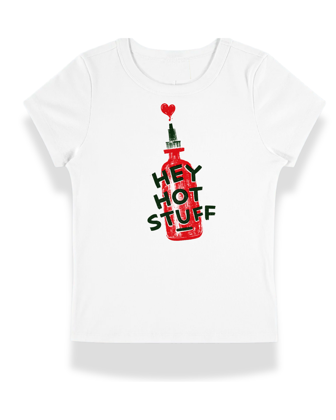 Hey Hot Stuff Baby Tee