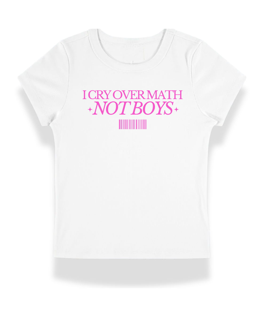 Cry Over Math Baby Tee