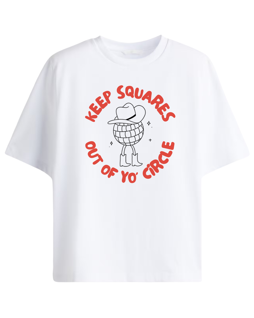 Close Circle Oversized Tee