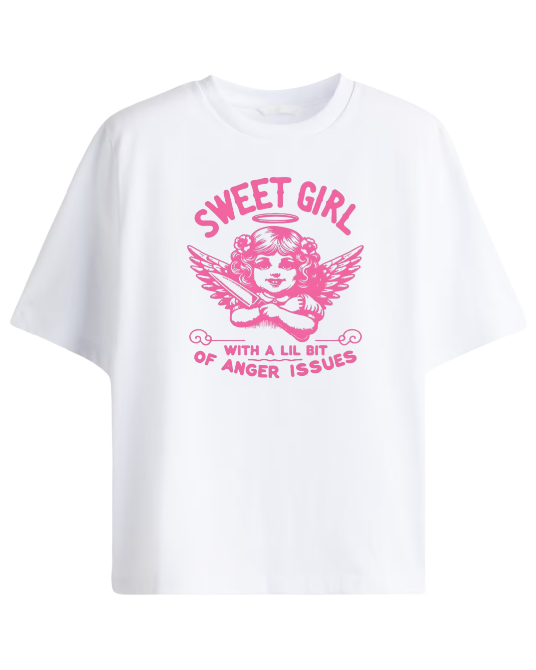 Anger Issues Oversized Tee