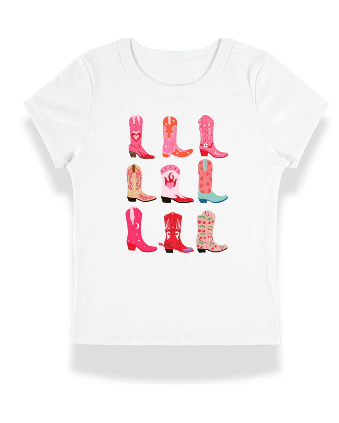 Boots Baby Tee