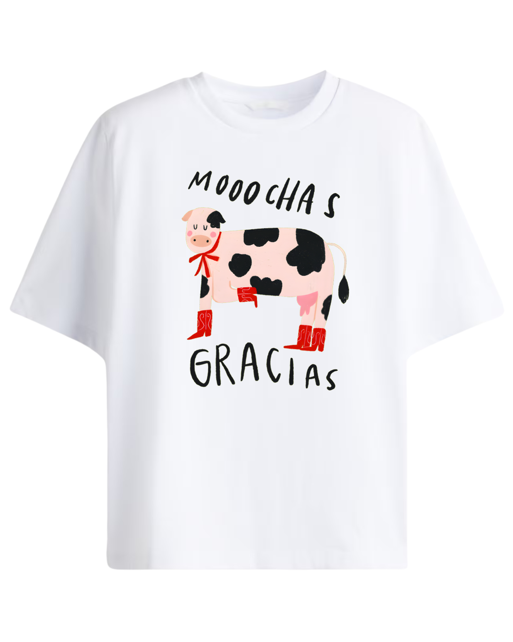 Moochas Gracias Oversized Tee