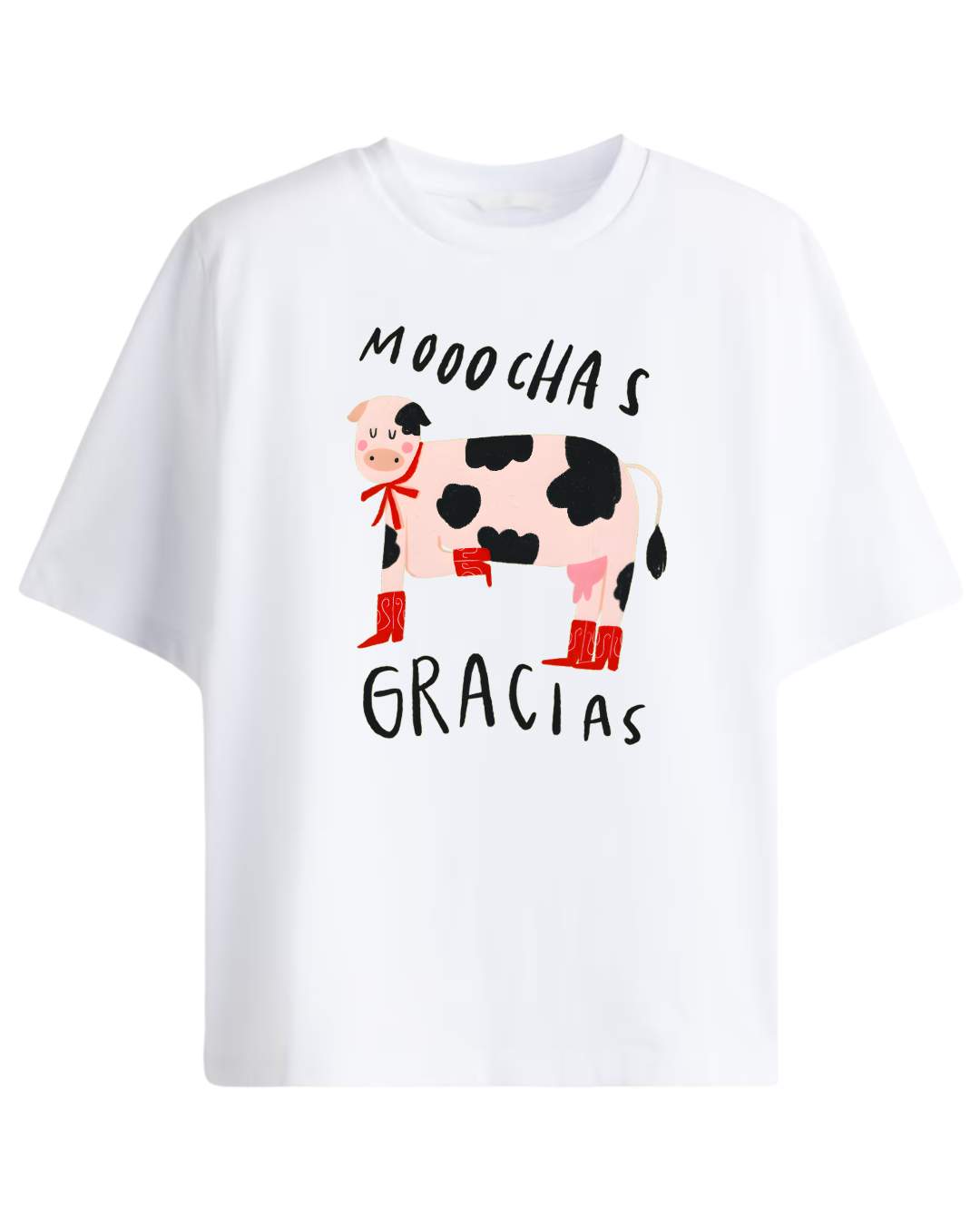 Moochas Gracias Oversized Tee