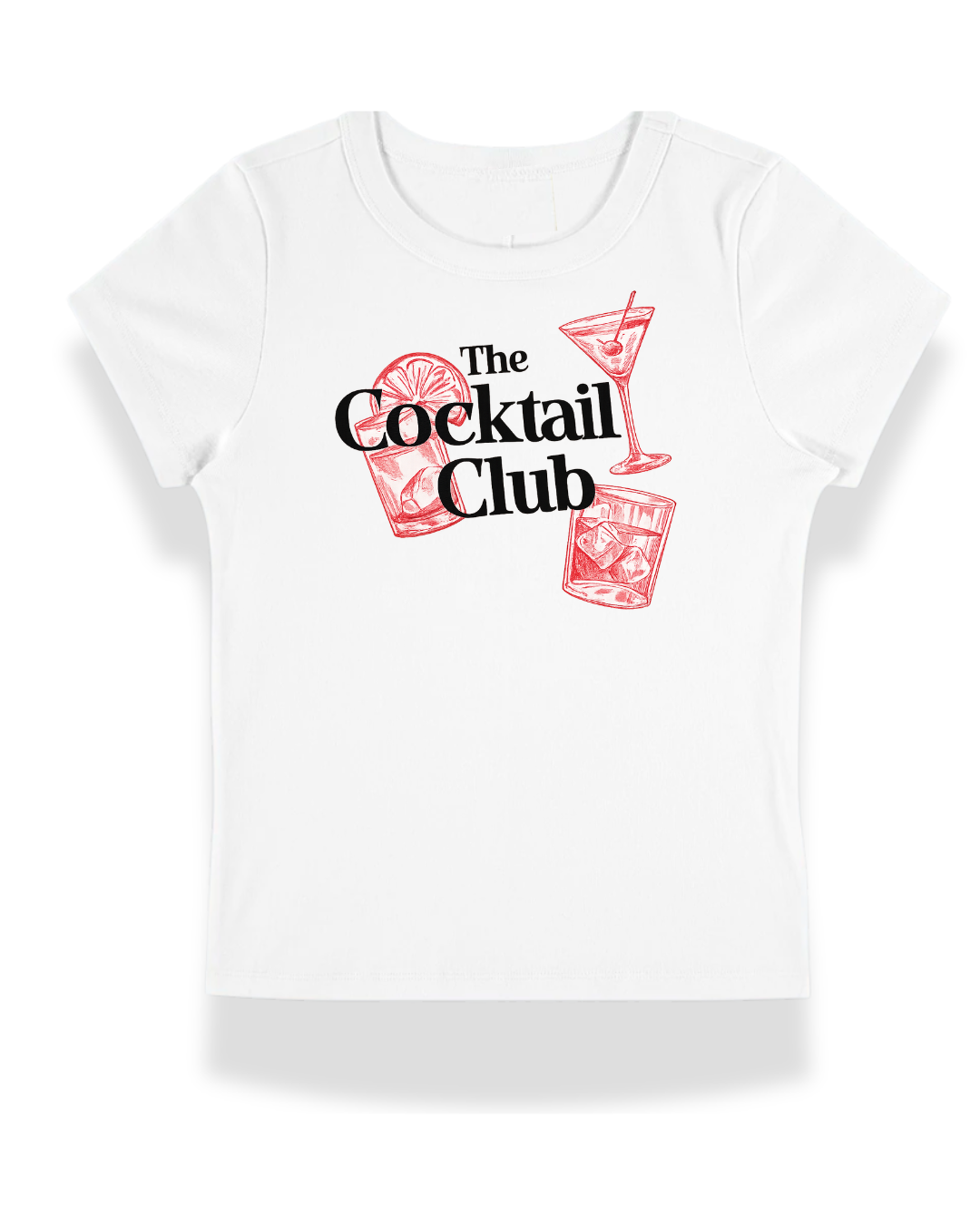 Cocktail Club Baby Tee