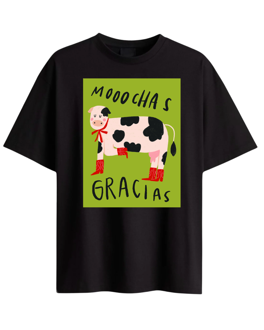 Moochas Gracias Oversized Tee
