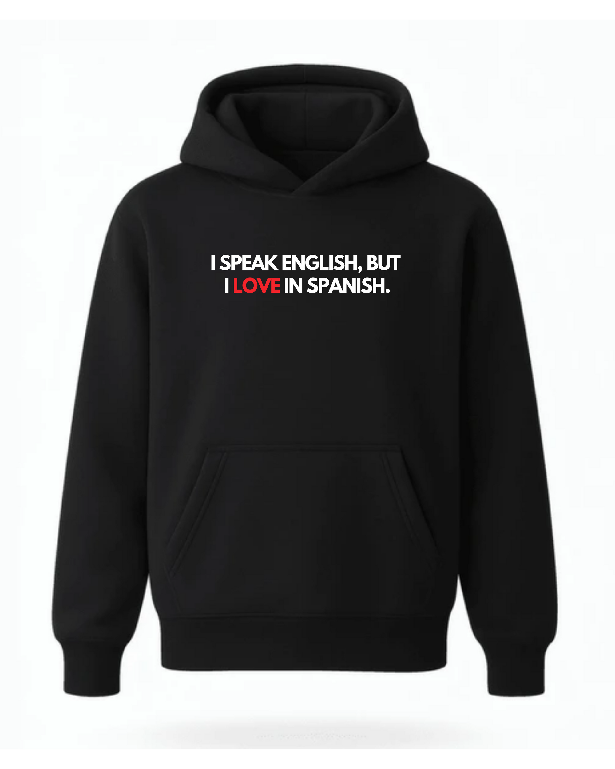 Love Language Regular Fit Hoodie