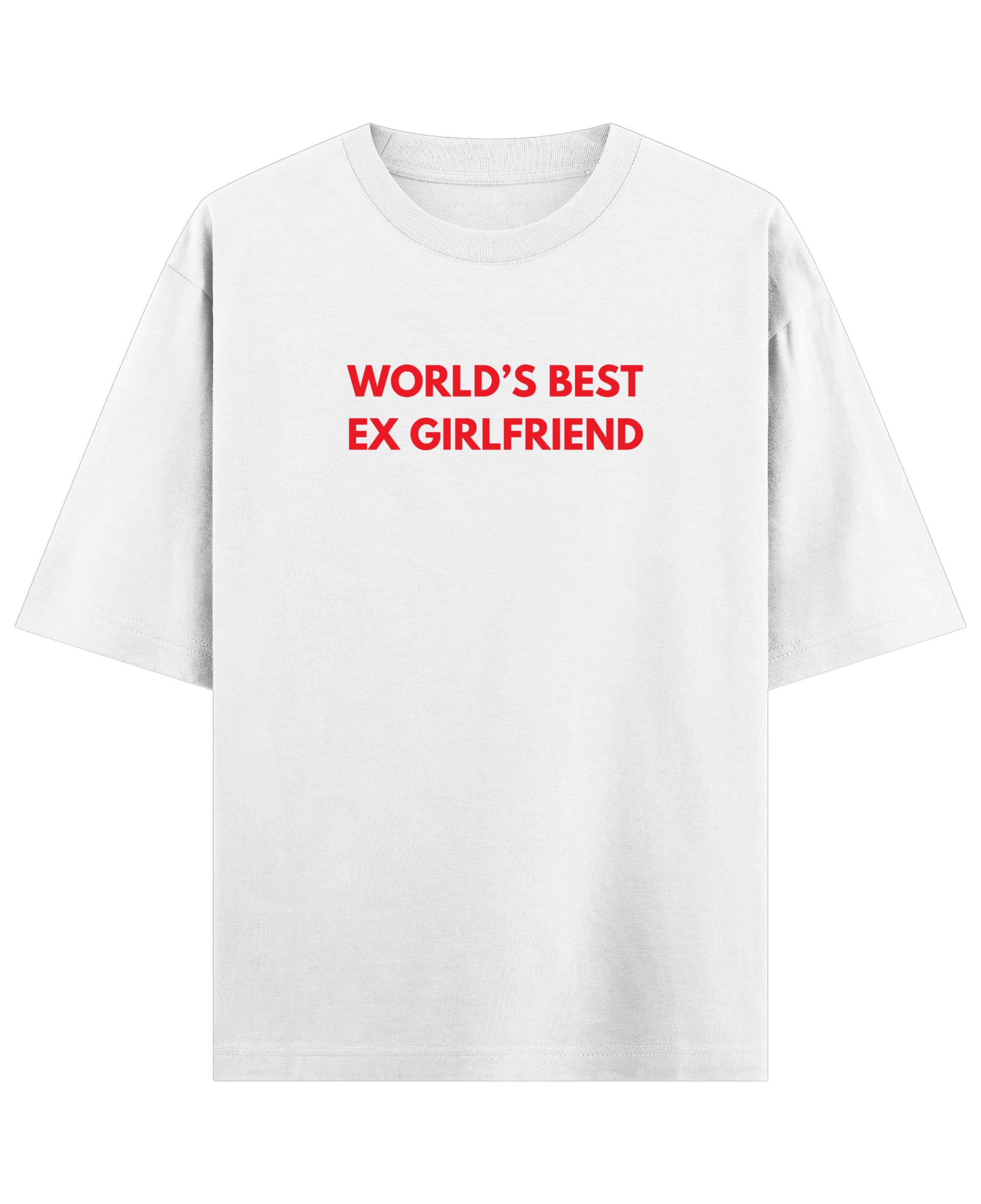 White Oversized T-shirt Front Design