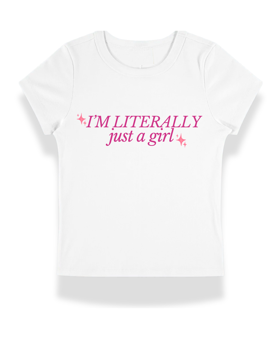 Just A Girl Baby Tee