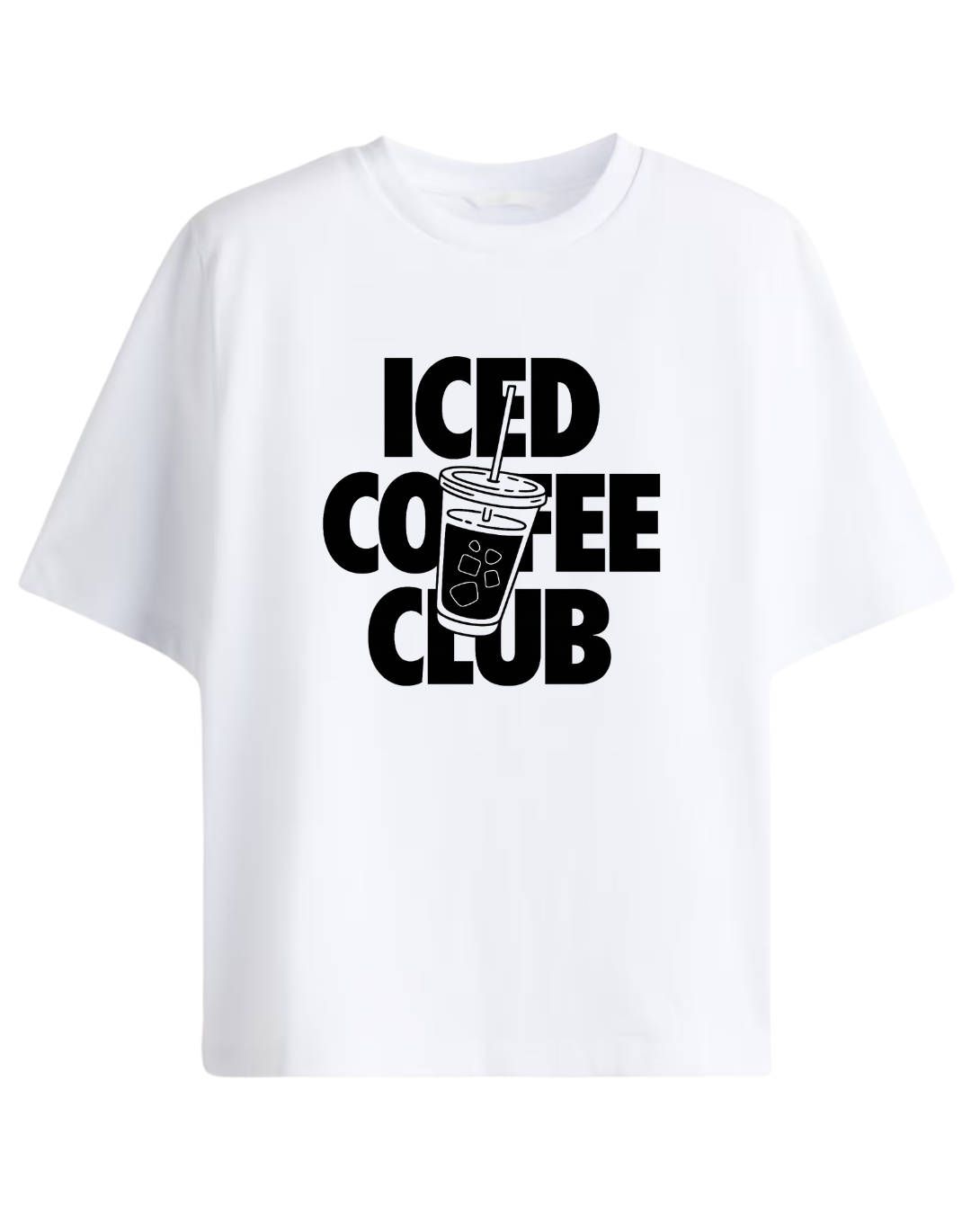 Iced Coffee Club Oversized Tee