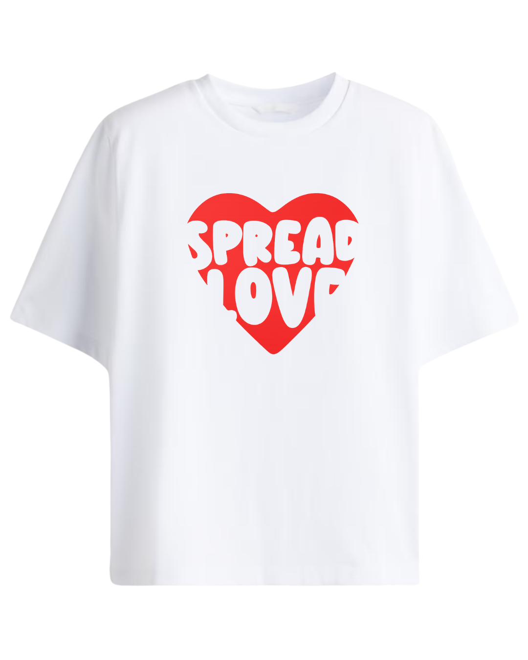 Spread Love Oversized Tee