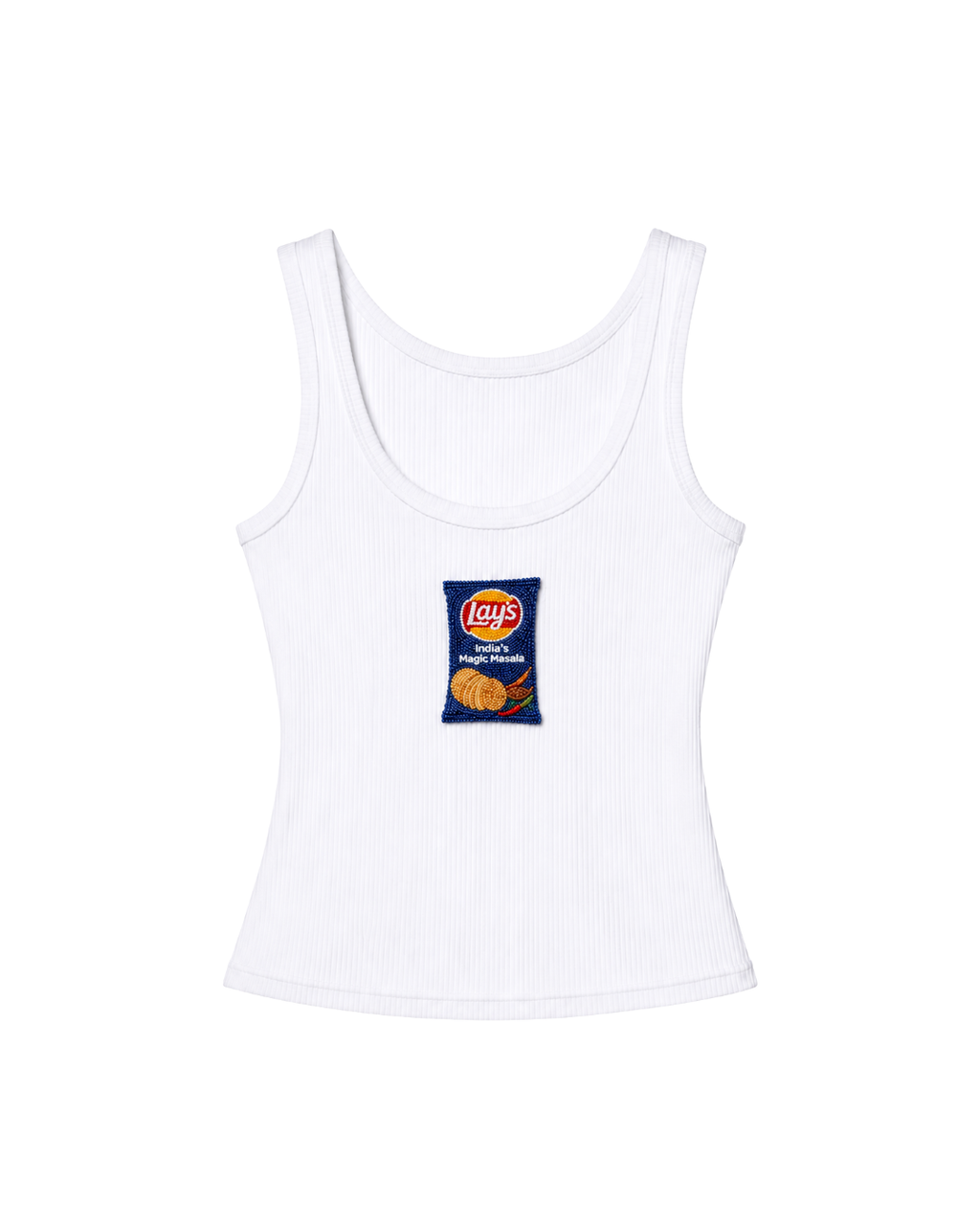 Lays Beaded Tank top